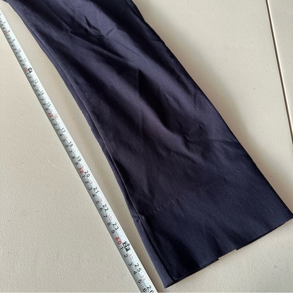 Gretchen Scott Stretch Slim Leg Pants Navy And Black - Picture 14 of 15